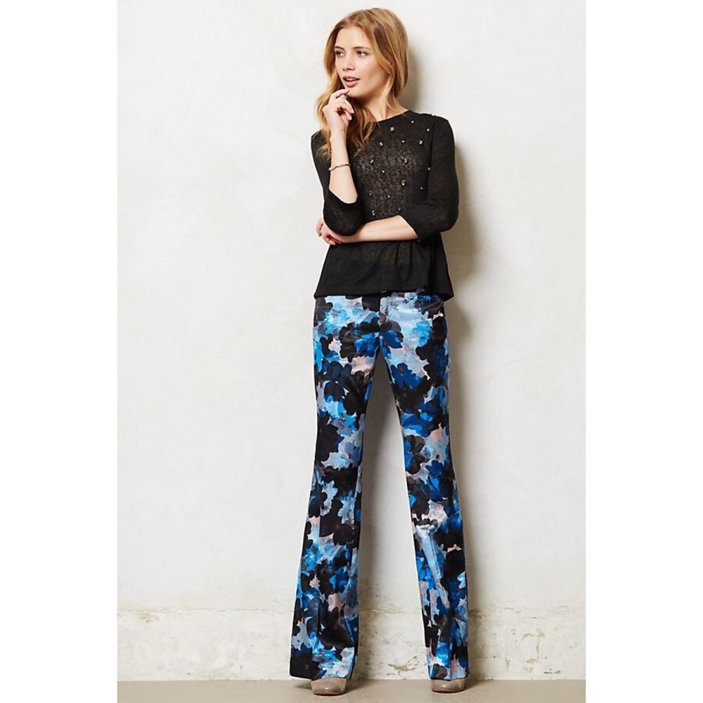Floral Brighton Wide-Legs
